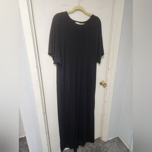 LuLaRoe Black Sleeveless Sheath Maxi Dress
